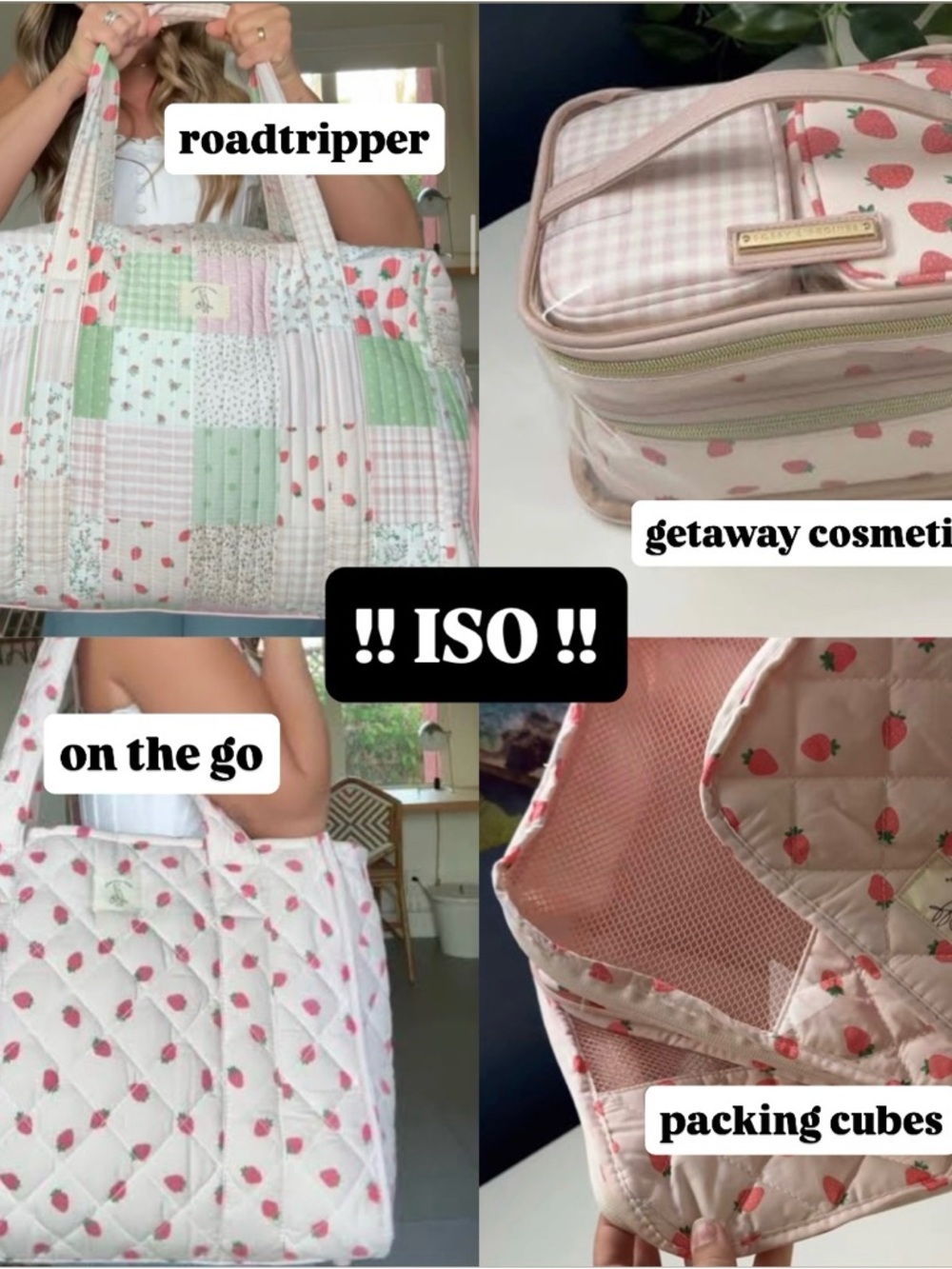 ISO – Strawberry collection poppy & peonies